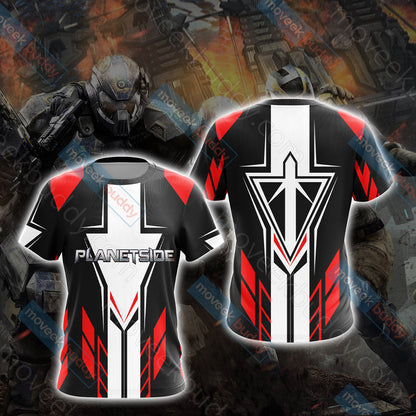 PlanetSide - Dictatorship Disguised Unisex 3D T-shirt