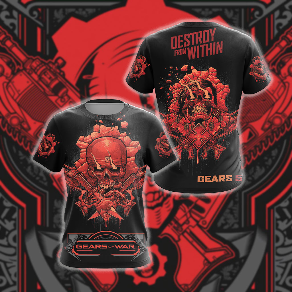 Gears Of War 5 Unisex 3D T-shirt T-shirt