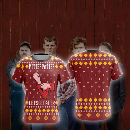 Letterkenny Knitting Style Unisex 3D T-shirt