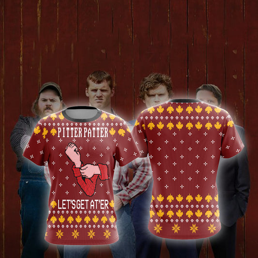 Letterkenny Knitting Style Unisex 3D T-shirt