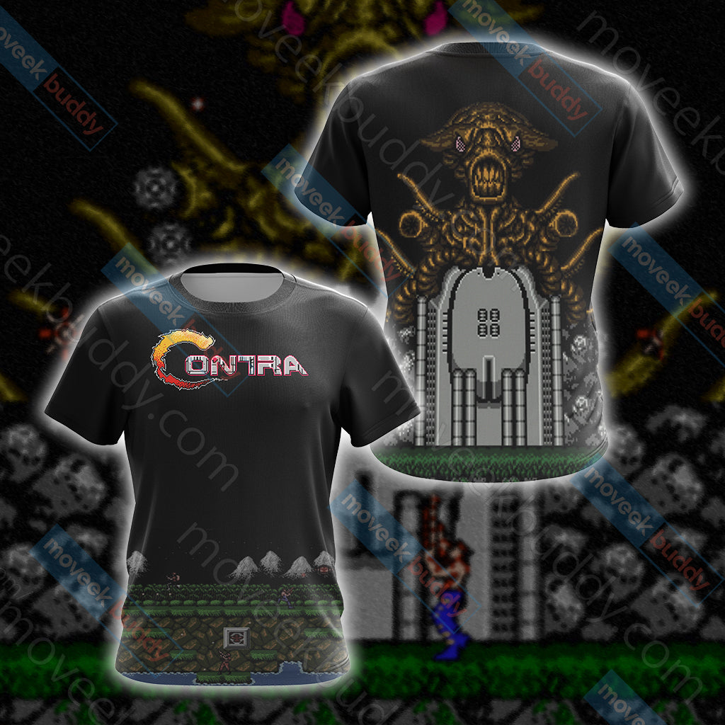 Contra (video game)  Unisex 3D T-shirt   