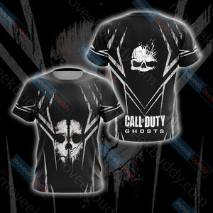 Call of Duty Ghost Unisex 3D T-shirt   