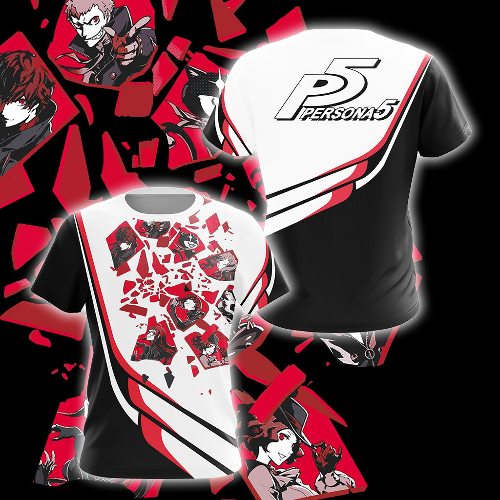 Persona 5 New Look Unisex 3D T-shirt Hoodie T-shirt