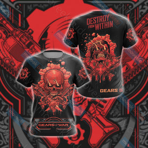 Gears Of War 5 Unisex 3D T-shirt   