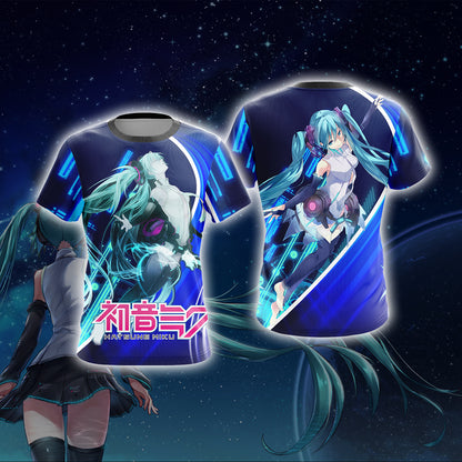 Hatsune Miku New Version 3D T-shirt T-shirt