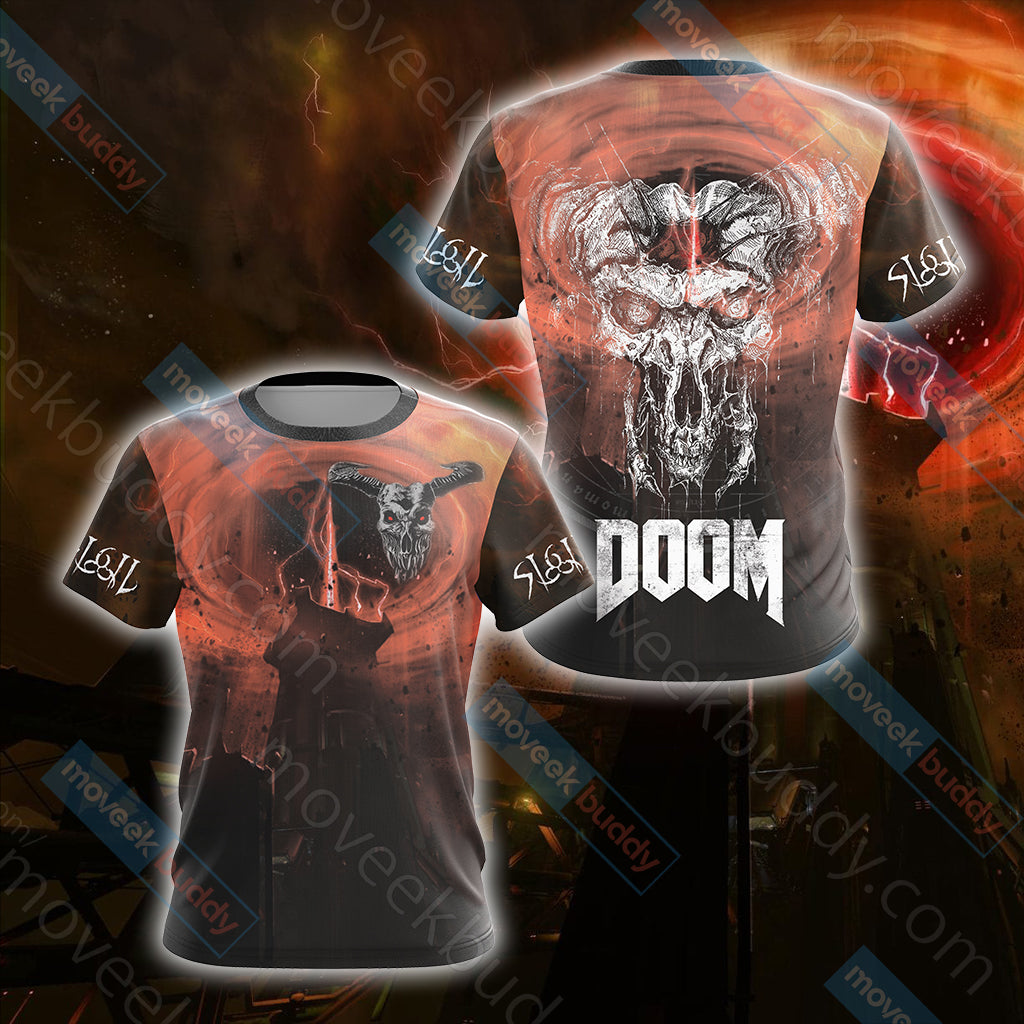 Doom - Icon of Sin Unisex 3D T-shirt   