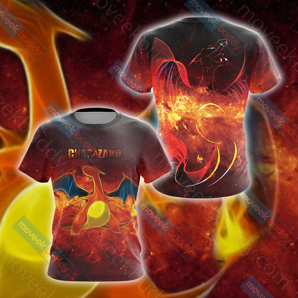 Pokemon - Charizard Unisex 3D T-shirt   