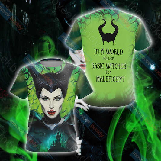 Maleficent Unisex 3D T-shirt   