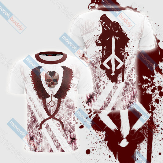 Bloodborne - Hunter's Mark Unisex 3D T-shirt   