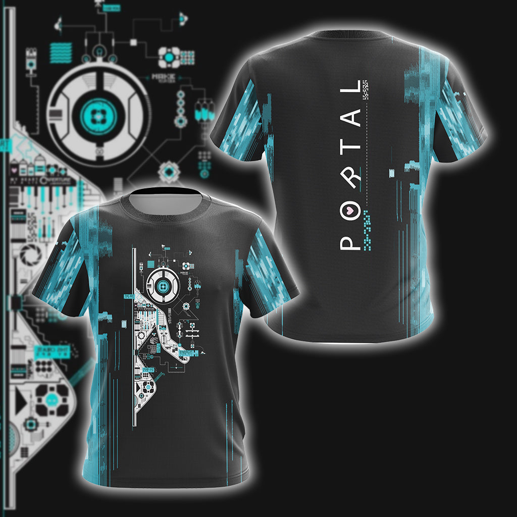 Portal New Unisex 3D T-shirt T-shirt