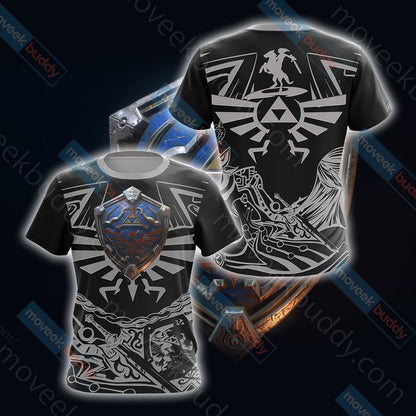 The Legend of Zelda - Shield Of Legend Unisex 3D T-shirt T-shirt