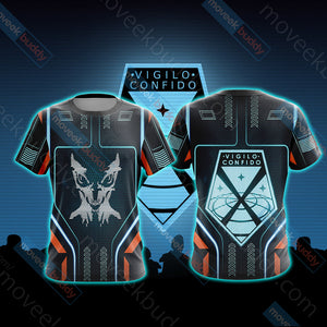 X-COM Unisex 3D T-shirt   