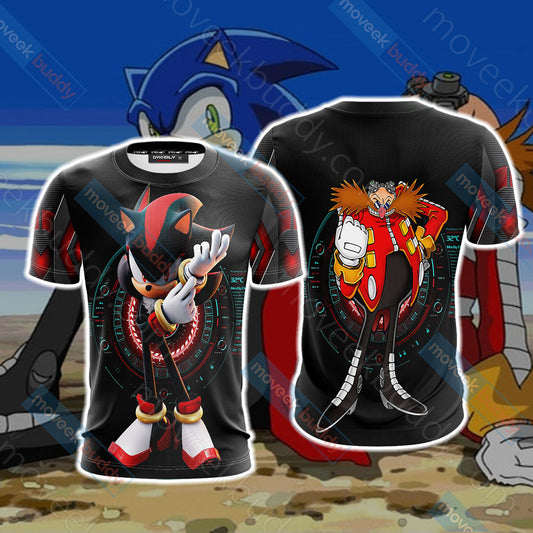 Dr.Eggman Sonic Unisex 3D T-shirt T-shirt