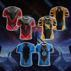 Destiny - Hunter Symbol Unisex 3D T-shirt   