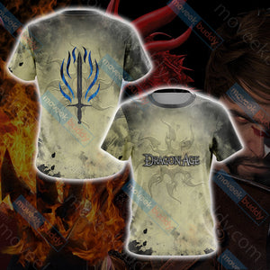 Dragon Age -The Templar Order Unisex 3D T-shirt   