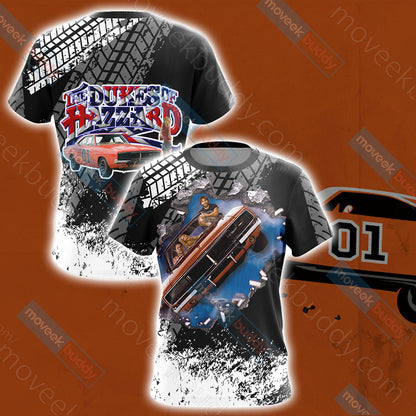 The Dukes Of Hazzard New Unisex 3D T-shirt   