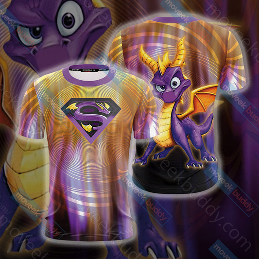 Spyro Unisex 3D T-shirt   