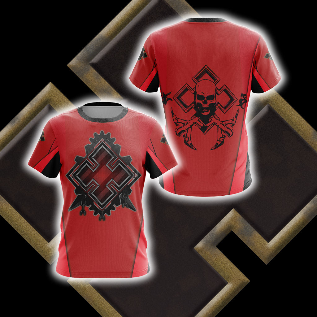 Gears of War - Locust Horde Unisex 3D T-shirt T-shirt