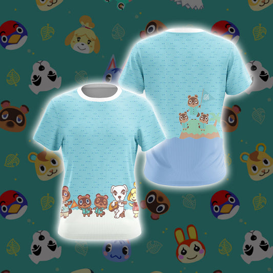 Animal Crossing New Horizons Unisex 3D T-shirt   