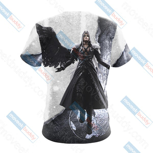 Final Fantasy VII - Sephiroth New Version Unisex 3D T-shirt   