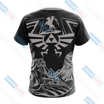 The Legend of Zelda - Shield Of Legend Unisex 3D T-shirt