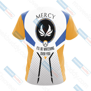 Overwatch - Mercy Valkyrie Unisex 3D T-shirt   