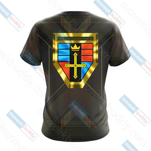 Voltron Crest Unisex 3D T-shirt   