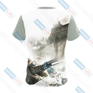 Sniper Elite V2 Unisex 3D T-shirt   