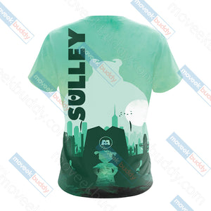 Monsters, Inc. Unisex 3D T-shirt   