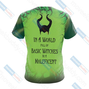 Maleficent Unisex 3D T-shirt   