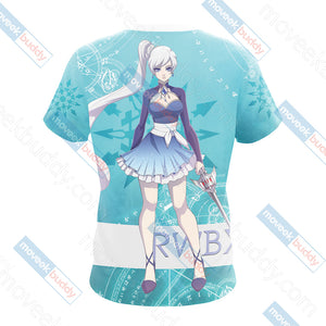 RWBY - Weiss Schnee New Unisex 3D T-shirt   