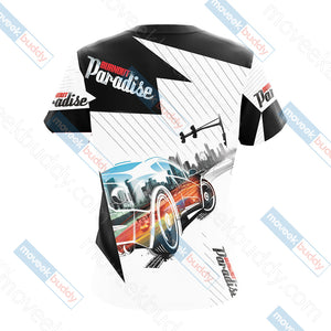 Burnout Paradise Unisex 3D T-shirt   