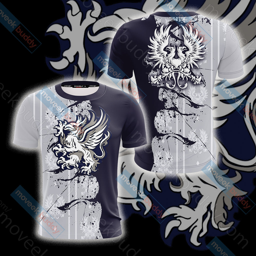 Dragon Age - Grey Warden symbol Unisex 3D T-shirt