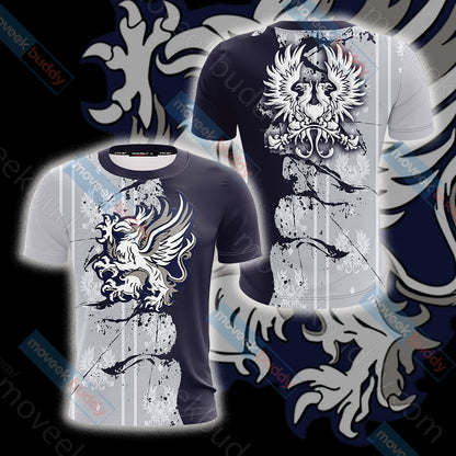 Dragon Age - Grey Warden symbol Unisex 3D T-shirt