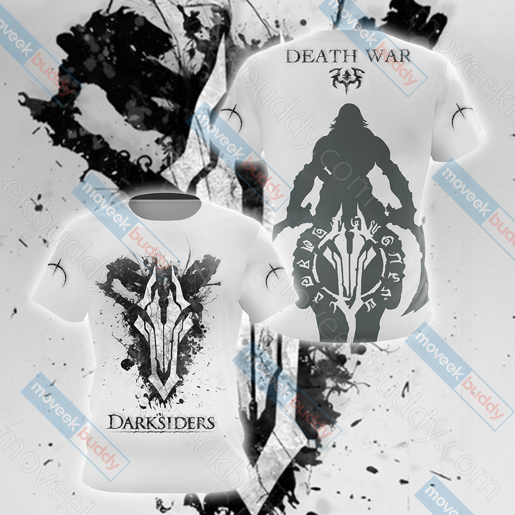 Darksiders War Death Unisex 3D T-shirt   