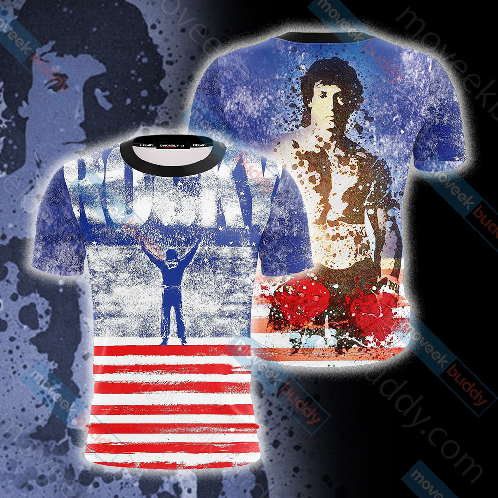 Rocky Balboa New Unisex 3D T-shirt   