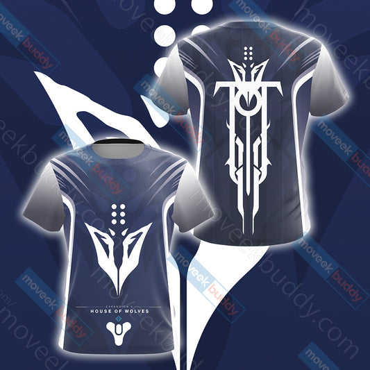 Destiny: House of Wolves New Unisex 3D T-shirt T-shirt