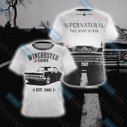 Supernatural Unisex 3D T-shirt   