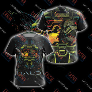 Halo 2 Unisex 3D T-shirt   