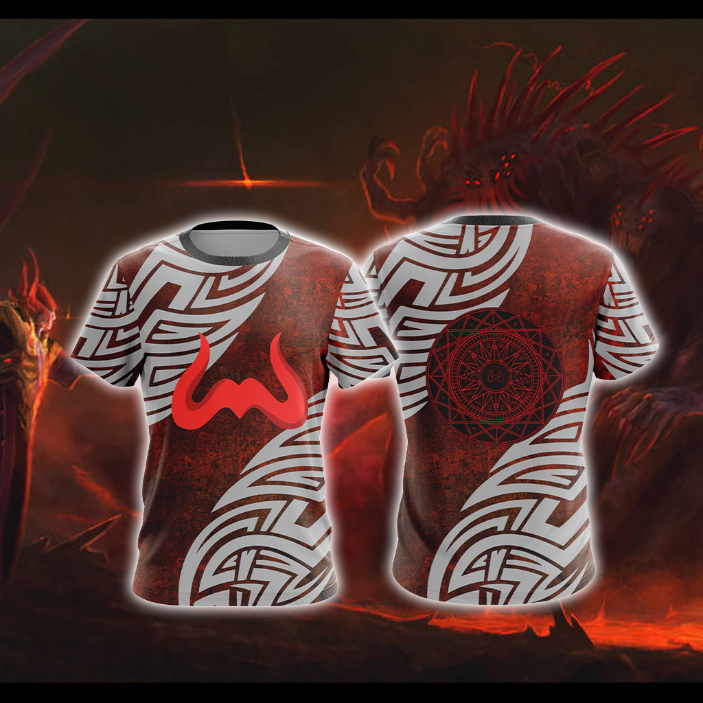 RuneScape - Zamorak symbol Video Game Unisex 3D T-shirt T-shirt