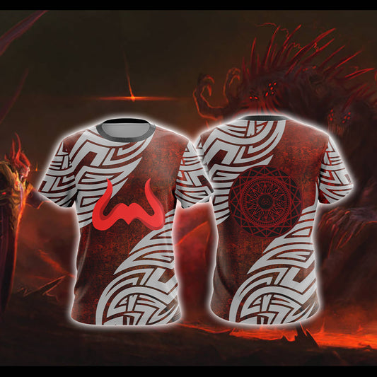 RuneScape - Zamorak symbol Video Game Unisex 3D T-shirt T-shirt
