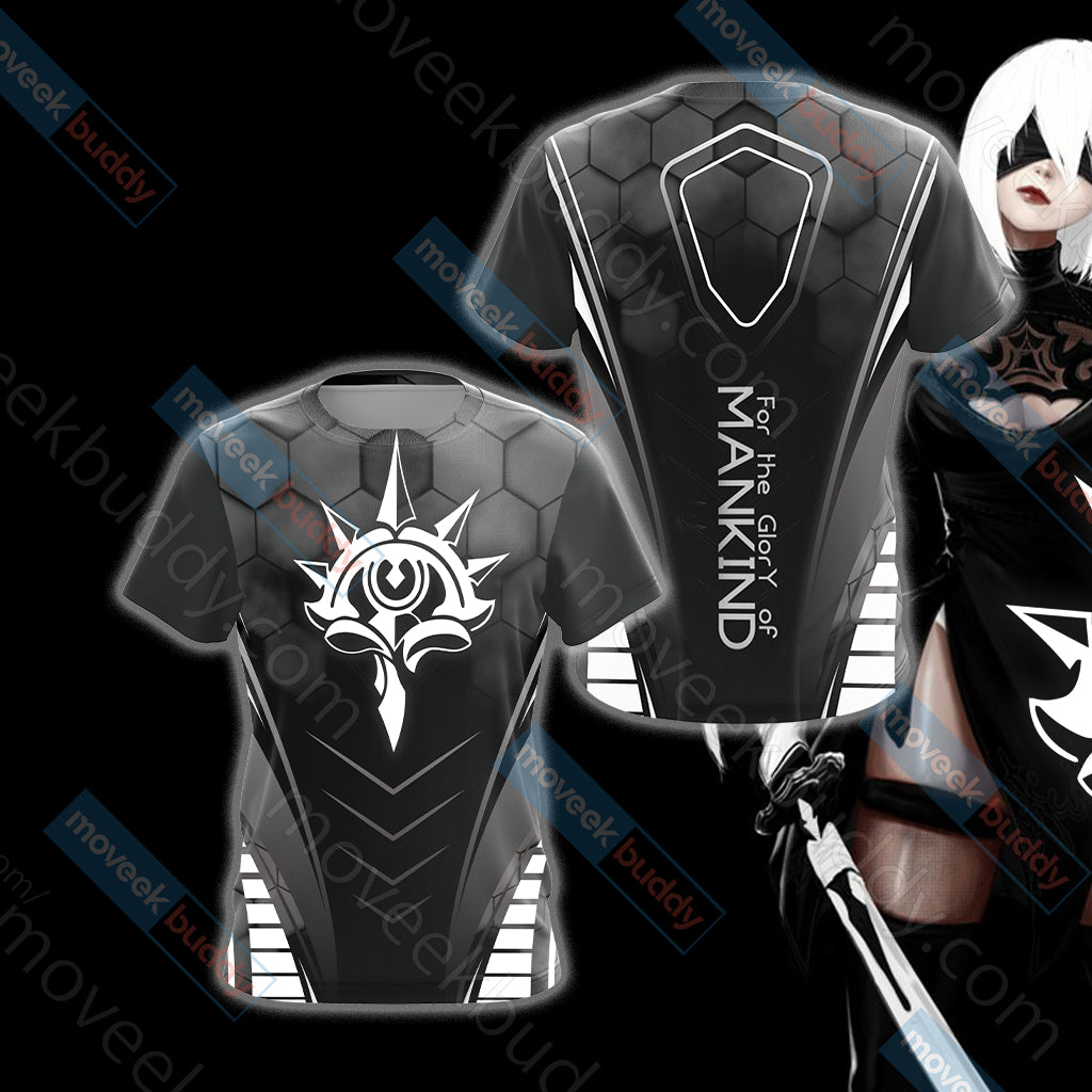 Nier: AUTOMATA Unisex 3D T-shirt   