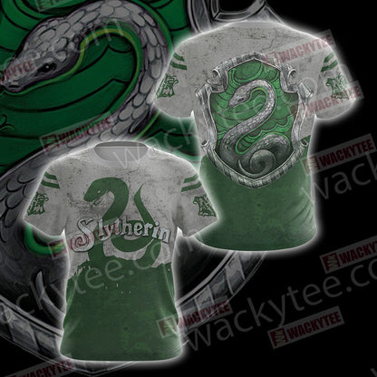 Slytherin House Harry Potter New Version Unisex 3D T-shirt