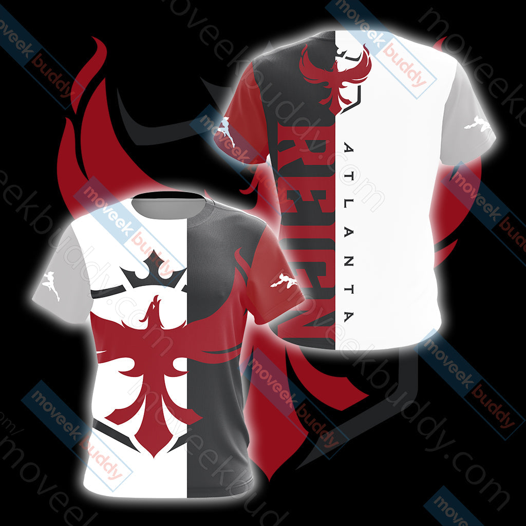 Overwatch - Atlanta Reign Unisex 3D T-shirt