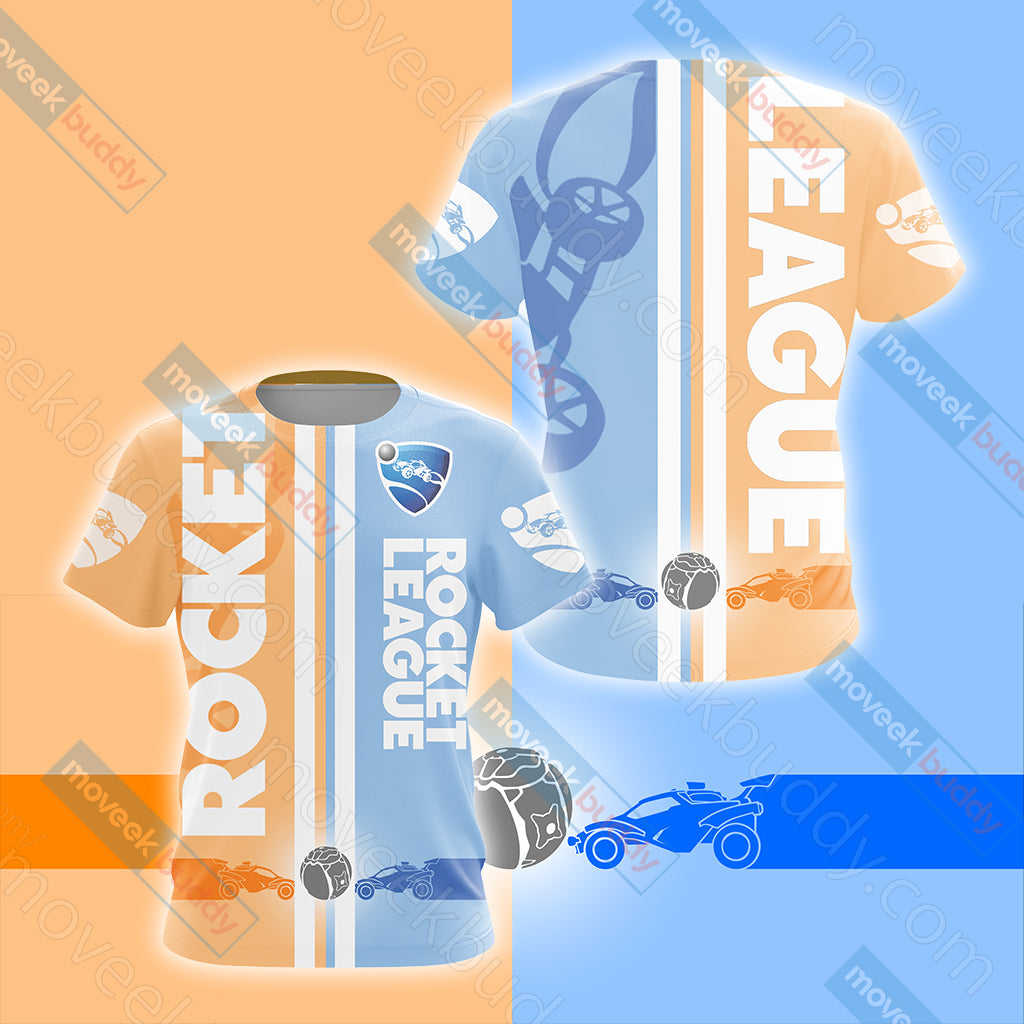 Rocket League New Look Unisex 3D T-shirt   