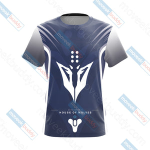 Destiny: House of Wolves New  Unisex 3D T-shirt   