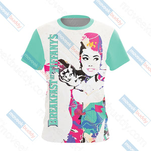 Breakfast at Tiffany's (film) Unisex 3D T-shirt   