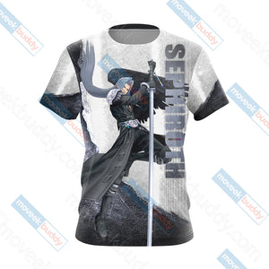 Final Fantasy VII - Sephiroth New Version Unisex 3D T-shirt   