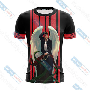 Lucifer New Look Unisex 3D T-shirt   