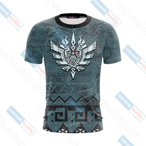 Monster Hunter Unisex 3D T-shirt   